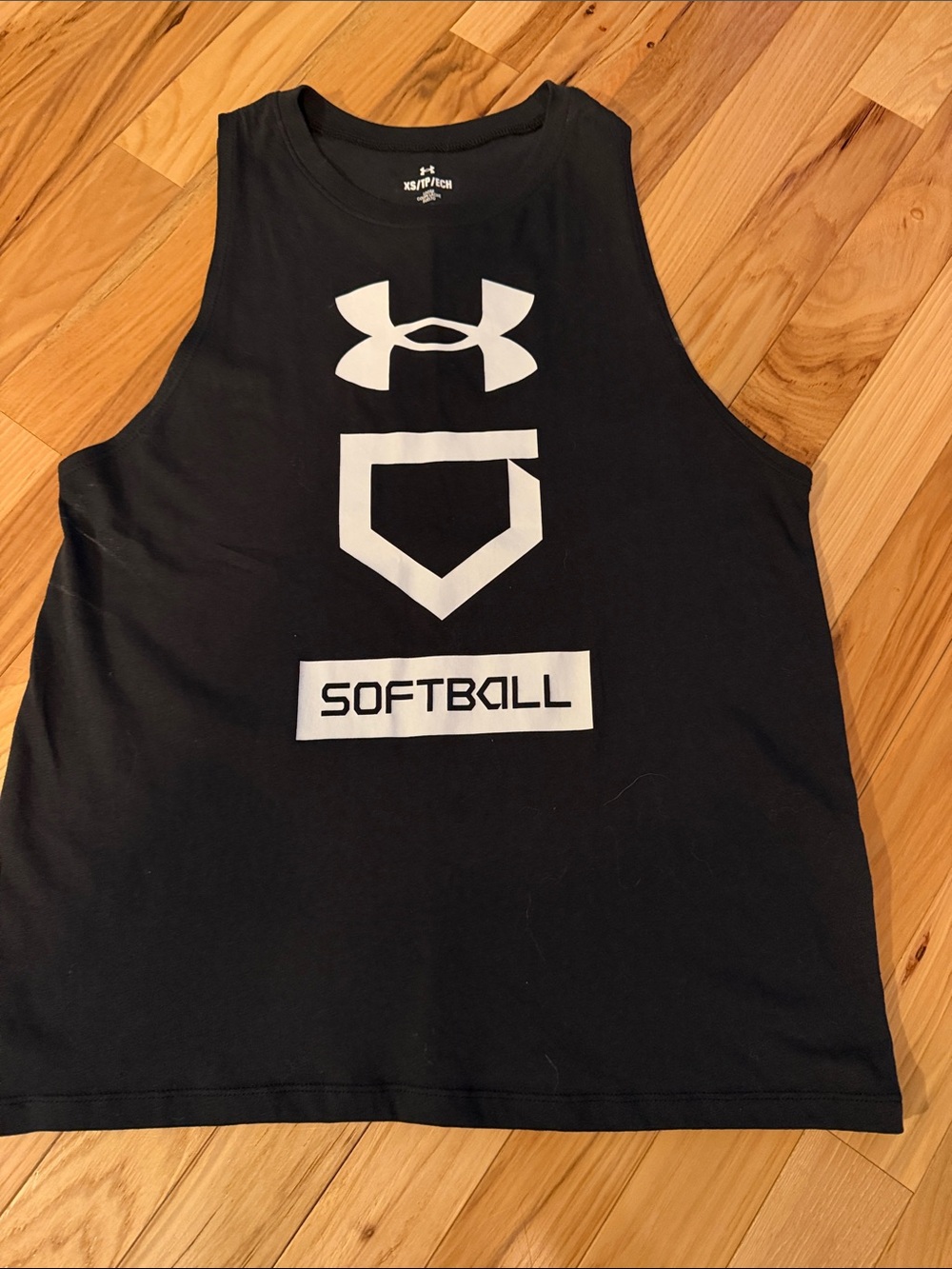 Under Armour Black Men’s Softball Graphic Tank